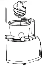 VEGA 118440011 Slow Juicer Extractor - 6