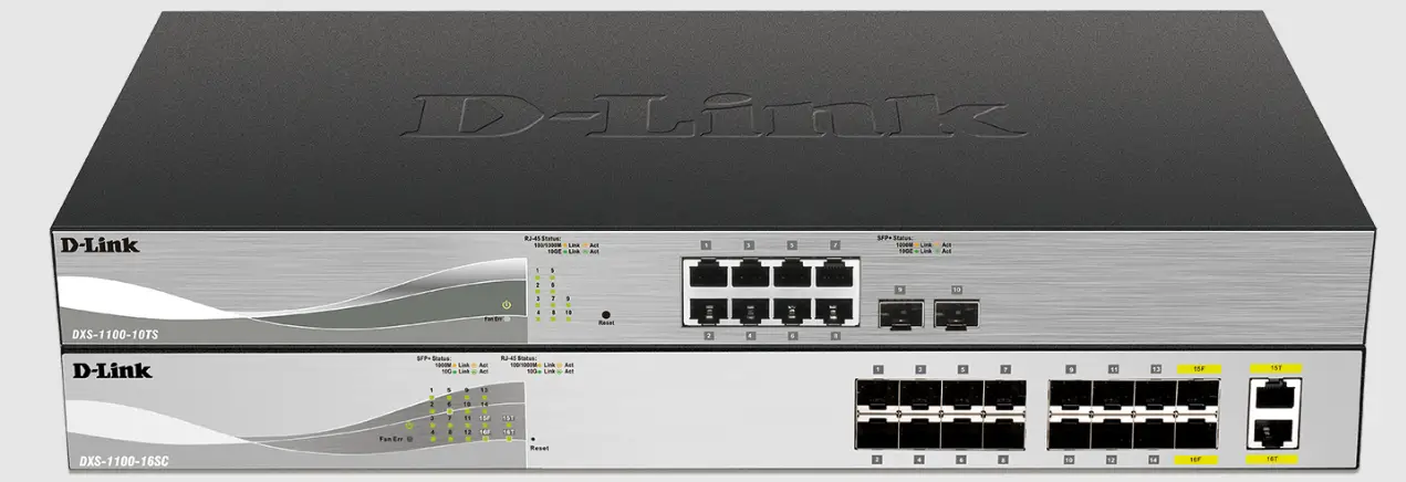 D-Link DXS-1100-10TS Gigabit Ethernet Smart Managed Switches product
