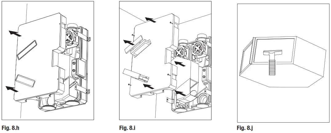 aerauliqa QR120P W Heat Recovery Ventilation Unit - Figure 1