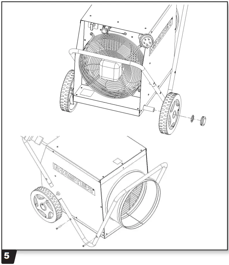FIRST ASSEMBLY OF THE HEATER