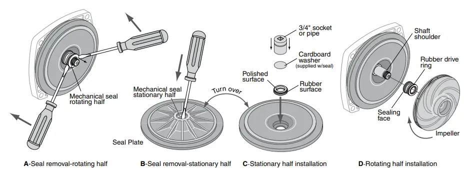 PENTAIR Sta-Rite 60 Cycle “J” And “Jb” Series Centrifugal Pumps With Tefc Motors 4