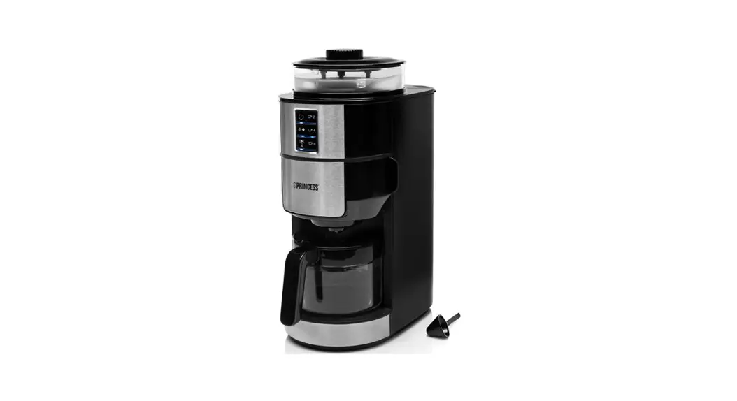 Princess 01.249408.01.001 Grind And Brew Coffee Maker Compact Deluxe Instruction Manual