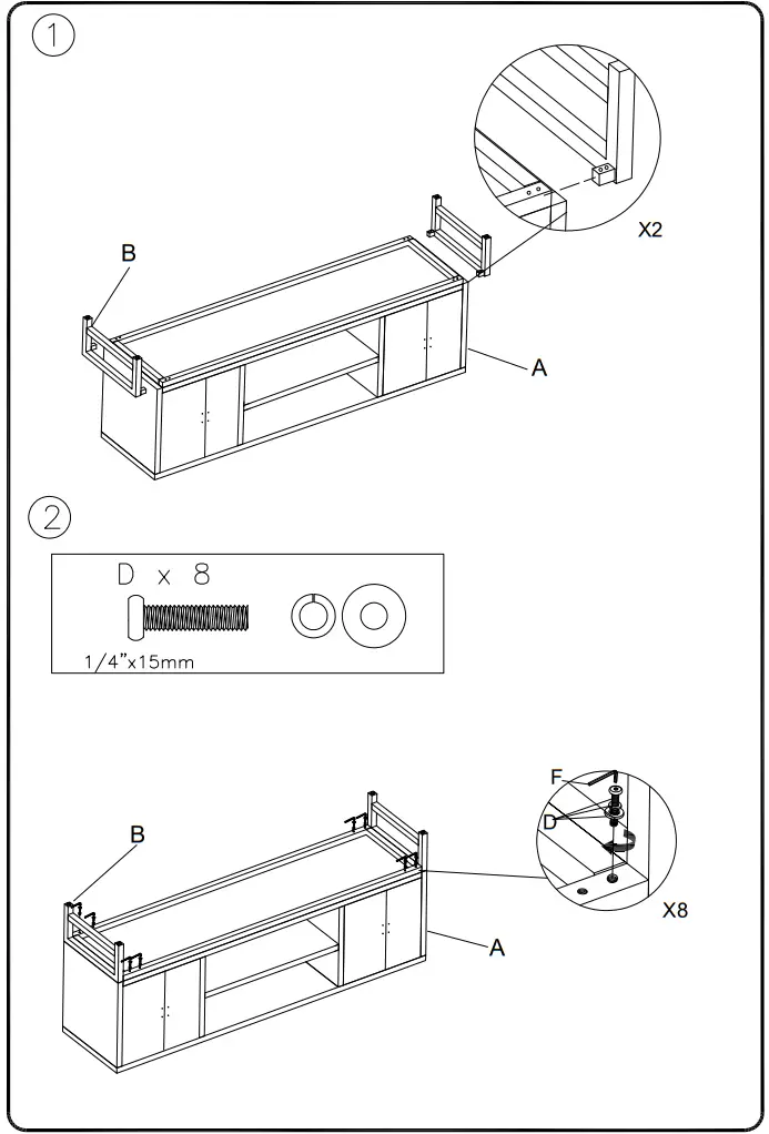 ASHLEY A4000512 Accent Cabinet - Figure 4