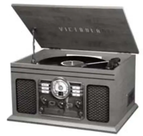 VICTROLA VTA-204B 7-In-1 Turntable