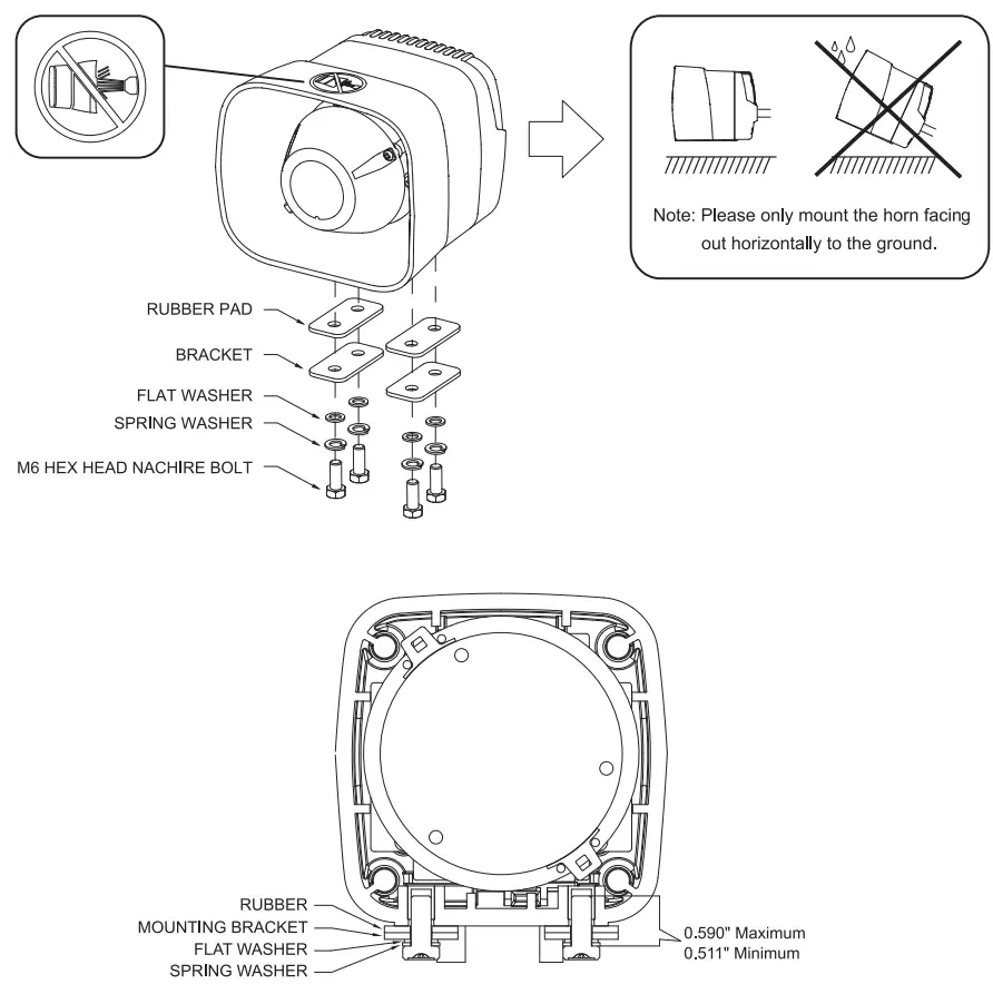 Cell2 SAS32R Siren Speaker and Switch - fig 1