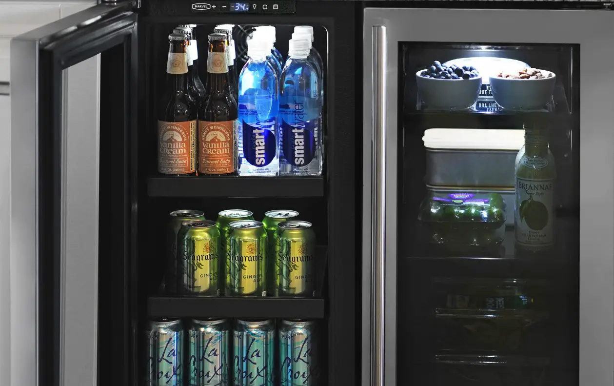 MARVEL MLCL215-IS01A 15 Inch Built-In Undercounter Refrigeration