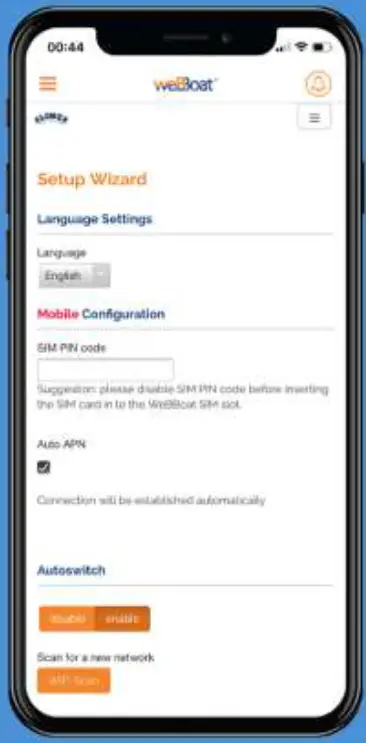 GLOMEX WeBBoat 4G Lite EVO High Speed Antenna 10