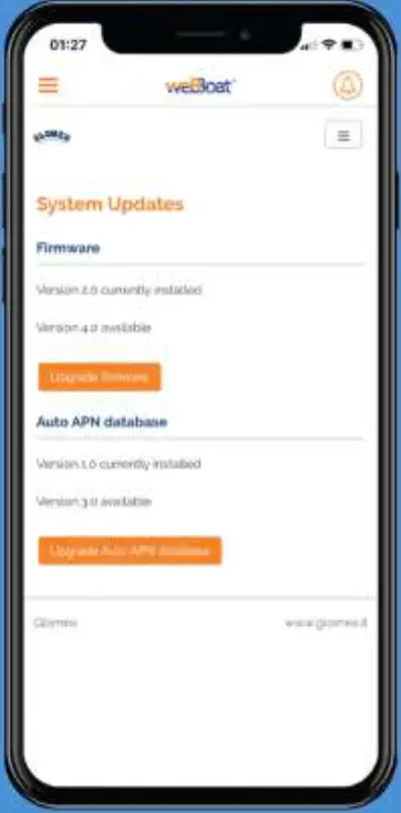 GLOMEX WeBBoat 4G Lite EVO High Speed Antenna 18