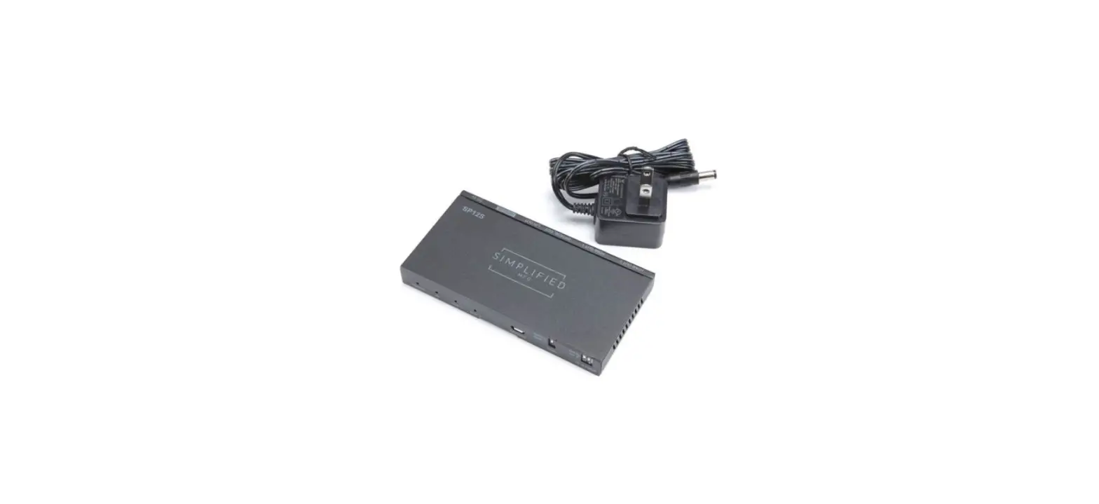 Simplified Mfg Sp12s 4k-compatible Hdmi Splitter User Manual