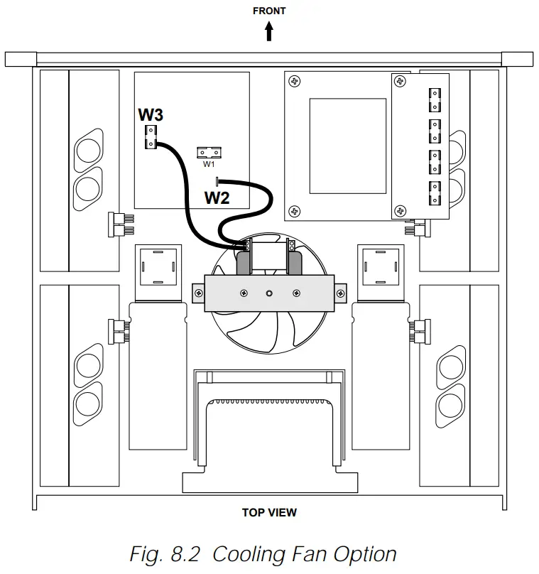 Crown Com-Tech 200 Stereo Power Amplfiier - Fig. 8.2
