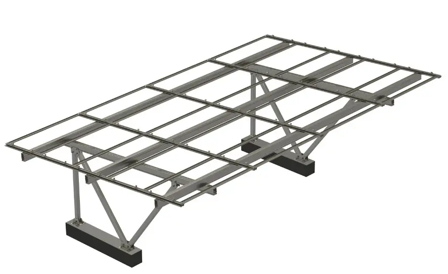  PV-ezRACK EzShade 2.0 Ground Mounting System for PV
