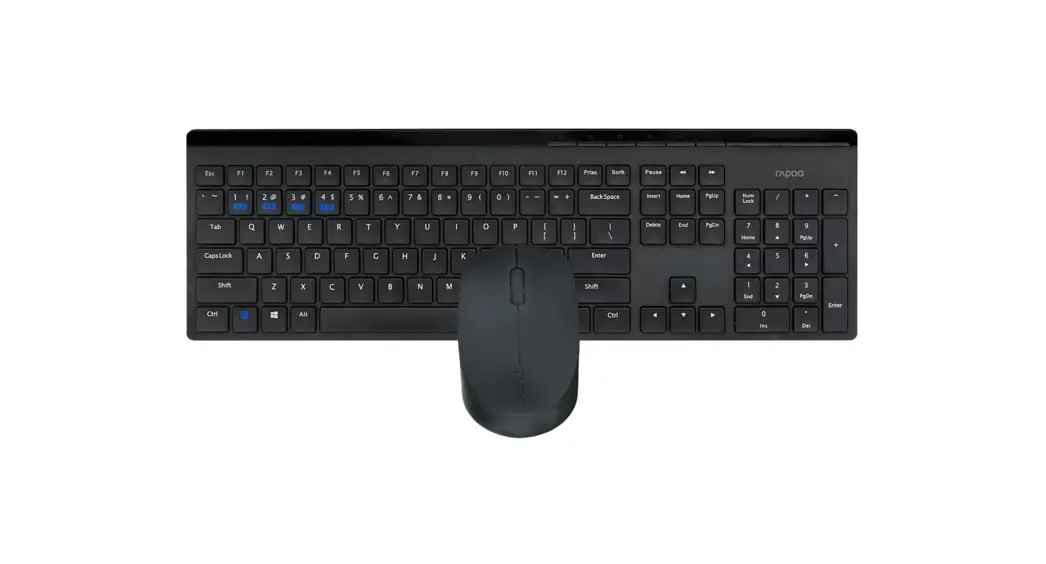 Rapoo 9750m Wireless Keyboard And Mouse User Manual
