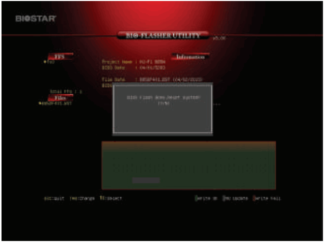 BIOSTAR J3160NH Intel Celeron Motherboard - BIOSTAR BIOS Flasher 2