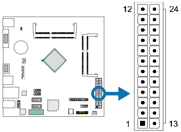 BIOSTAR J3160NH Intel Celeron Motherboard - Headers & Connectors