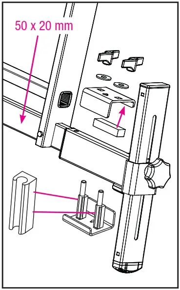 KRAUSE G01 Cross Rail Leveller - Product Overview 6