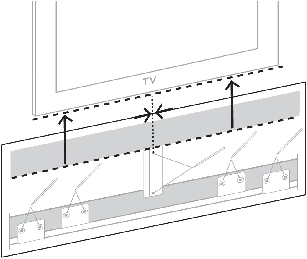 BOSE 806657 Soundbar Wall Bracket 008
