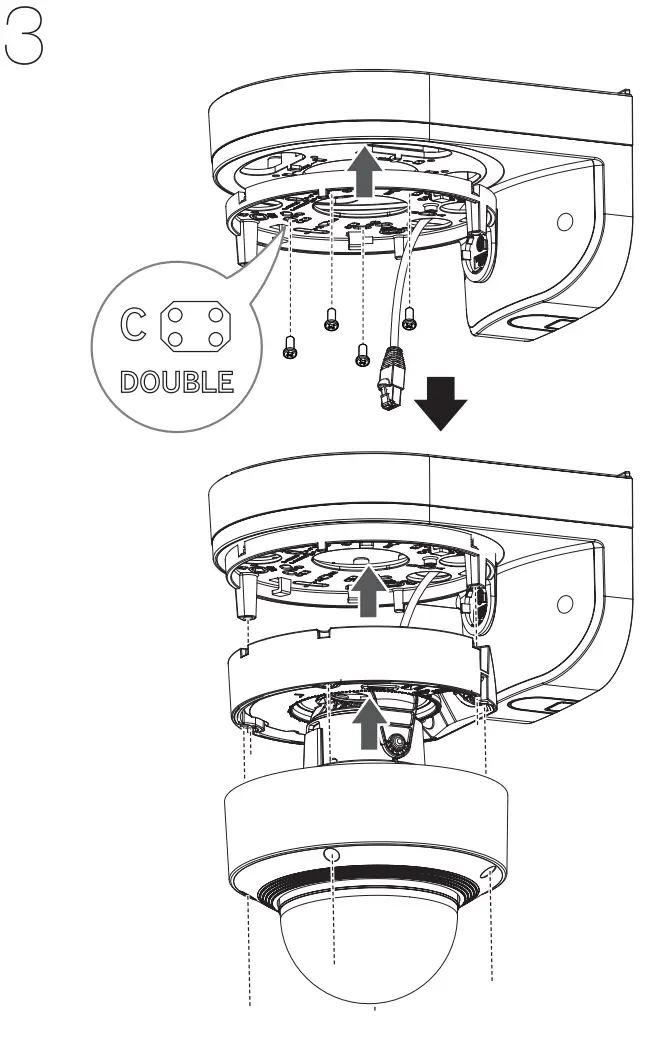 Hanwha Techwin SBP 160WMW1 Wall and Pole Mount - Accessory2