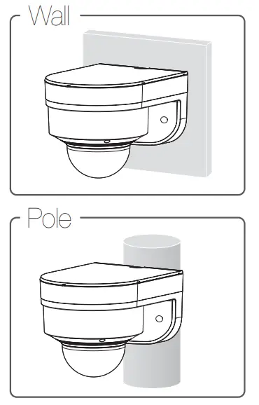 Hanwha Techwin SBP 160WMW1 Wall and Pole Mount - fig2