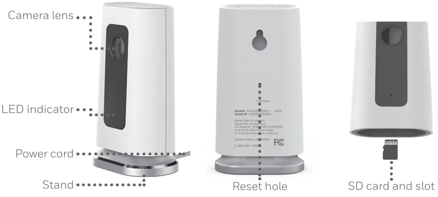 Honeywell C1 Wi-Fi Security Camera CHC8080W -fig 5