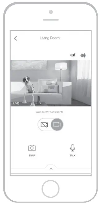 Honeywell C1 Wi-Fi Security Camera CHC8080W -fig b