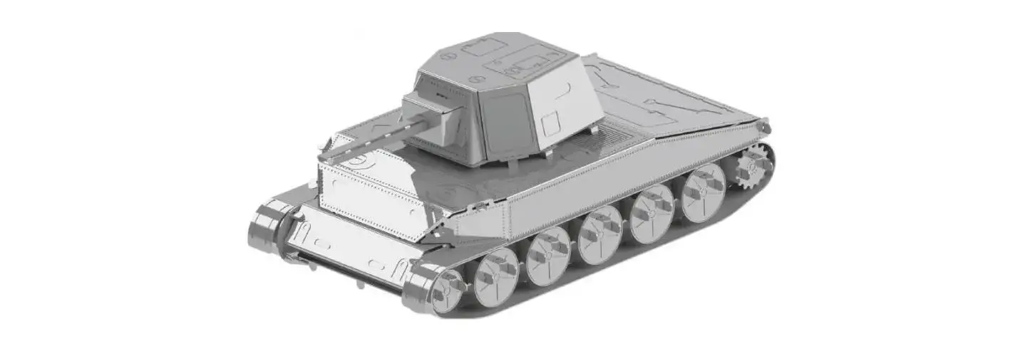 Metal Time T67 3d Metal Model Building Kit Instruction Manual