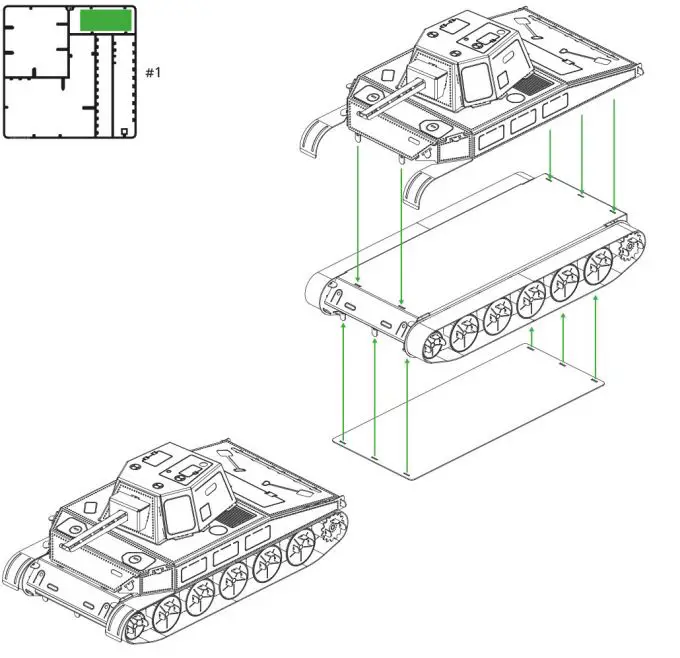 METAL TIME T67 3D Metal Model Building Kit-FIG7