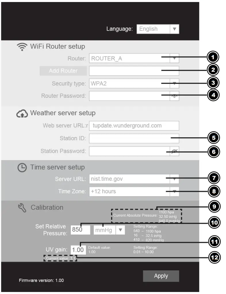 BRESSER WIFI Weather Center 6in1 - overview6