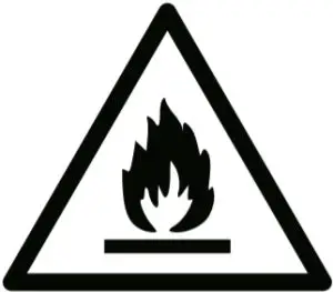 Flammable Warning Icon