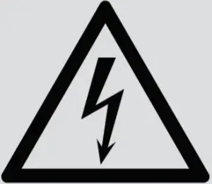Electric Warning Icon