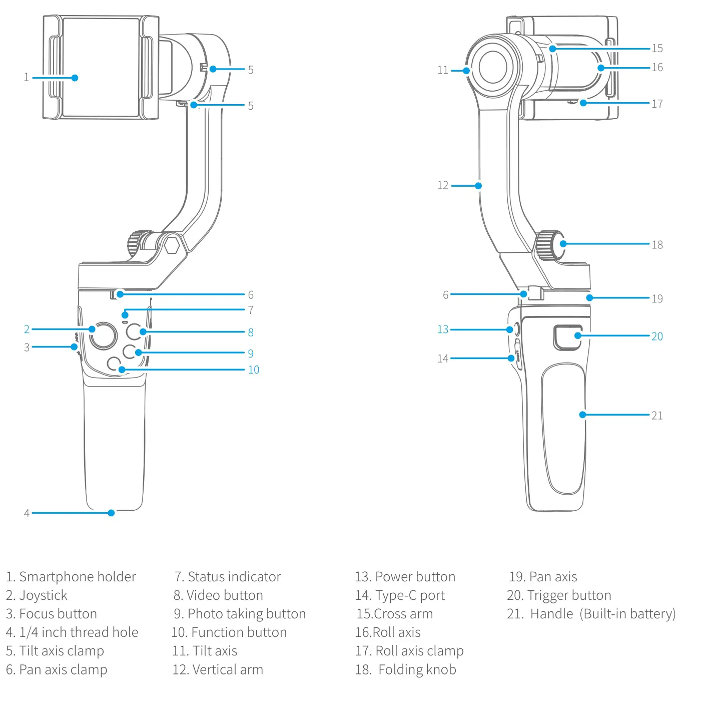 FEIYUTECH Vlog Pocket 2 Foldable Smartphone Gimbal - Overview