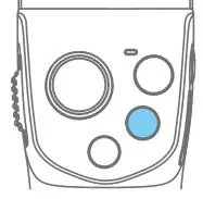 FEIYUTECH Vlog Pocket 2 Foldable Smartphone Gimbal - Click the function button five times