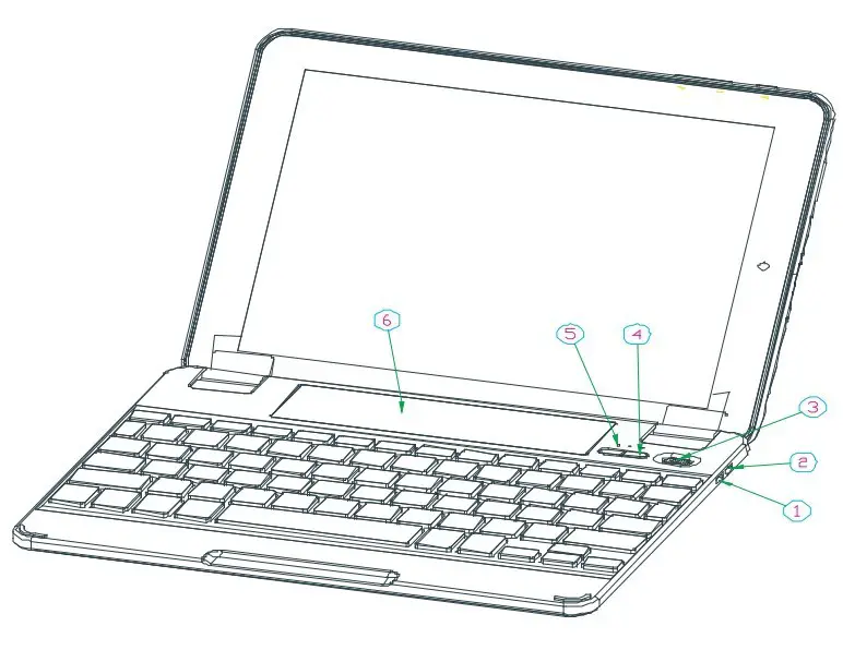 ProFolio BT710 Notebook Style Bluetooth Keyboard