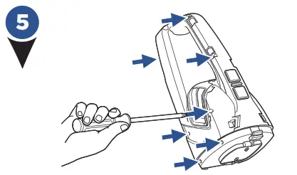 Bissell 2389 Series Powerlifter - Disposal of Batteries 5