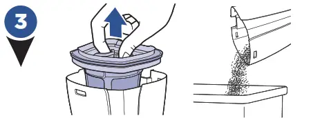 Bissell 2389 Series Powerlifter - Emptying the Dirt Tank 3