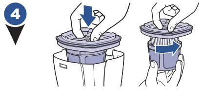 Bissell 2389 Series Powerlifter - Replacing the Filter 4