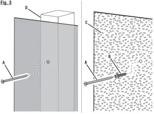 RYOBI Hanging Wall Cabinet STH401 - fig2