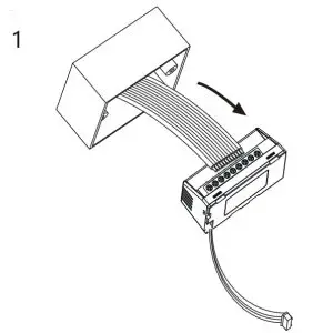 Honeywell Auxiliary Wall Plate WP428 - figure 1