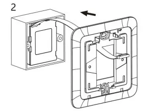 Honeywell Auxiliary Wall Plate WP428 - figure 2