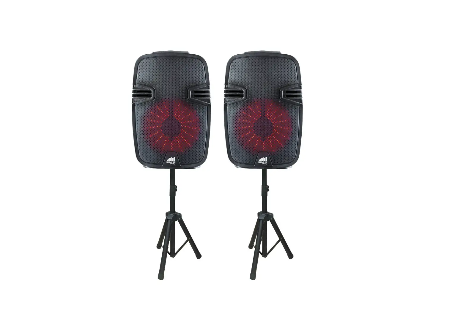 Naxa Nds-8007d 8 Inch Portable Dual Speakers With Bluetooth Instruction Manual