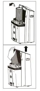 INVENTUM AC127W Mobile Airconditioner -filter