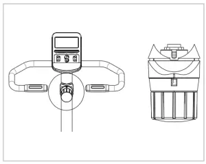 virtufit Low Entry Bike 1 Hometrainer - ADJUSTING THE RESISTANC