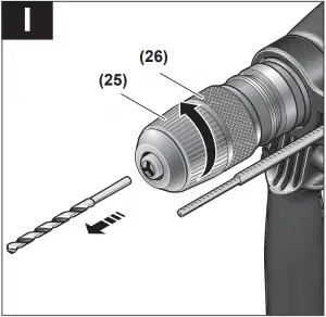 BOSCH PBH Hammer drill Instructions I