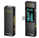 7RYMS D11059B RimoMic Lite UC Streaming and Video Mini Wireless Microphone image