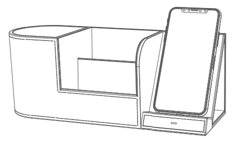 Shenzhen Future Charger Technology HB02 Fast Wireless Charger- indicating