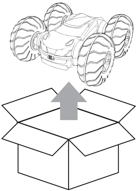 Shantou Dreamhouse Toys Industrial MXW2020221 RC Stunt Car