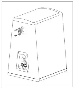 GoldenEar Aon Series Ultra High Performance Bookshelf Monitor - speaker wires