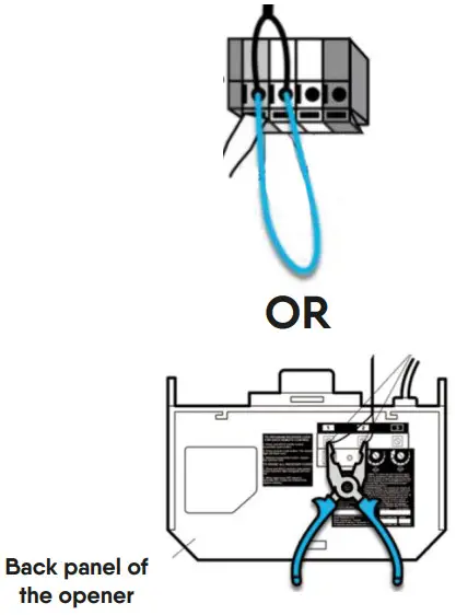 LASER Connect Snart Remote Garage Opener - ends stripped