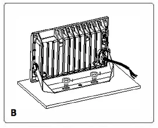 Ustellar UT88861A LED Flood Light fig 5
