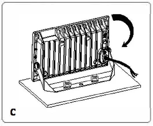 Ustellar UT88861A LED Flood Light fig 6