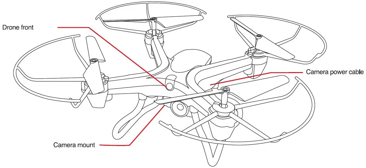 XCALIBUR ODY-1962 Drone Camera fig-6